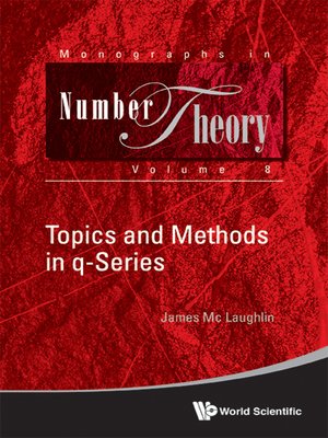 cover image of Topics and Methods In Q-series